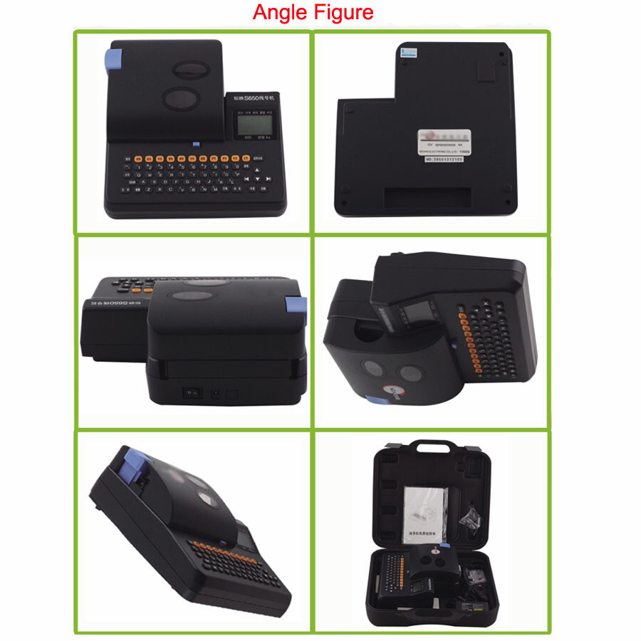 Electronic Lettering Machine Shrinkable Cable PrinterWire Marking Machine.