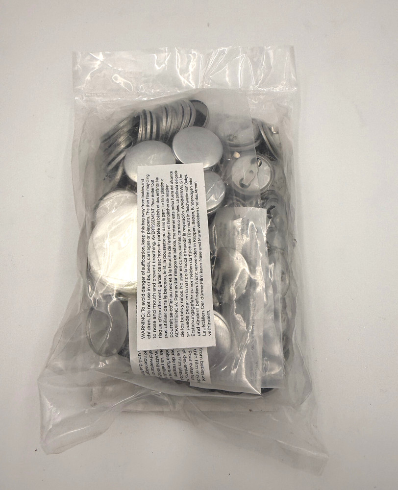 We R Memory Keepers Pin Back Button Blanks & Refills, Small Medium & Large, NEW+