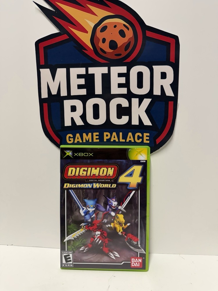 Digimon 4   ( Microsoft Xbox ) Replacement Case Only ( Game Disc Not Included )