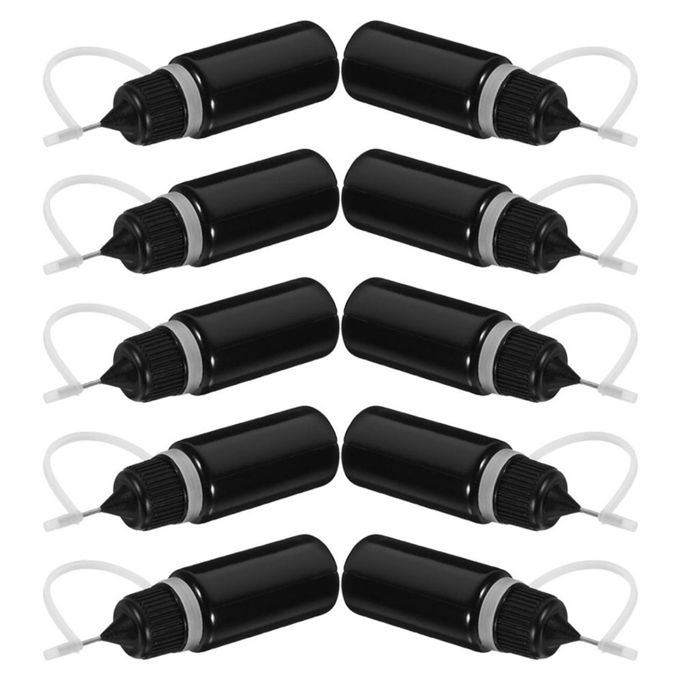 30 Pcs Plastic Precision Applicator Tips Craft Glue Bottles with Fine