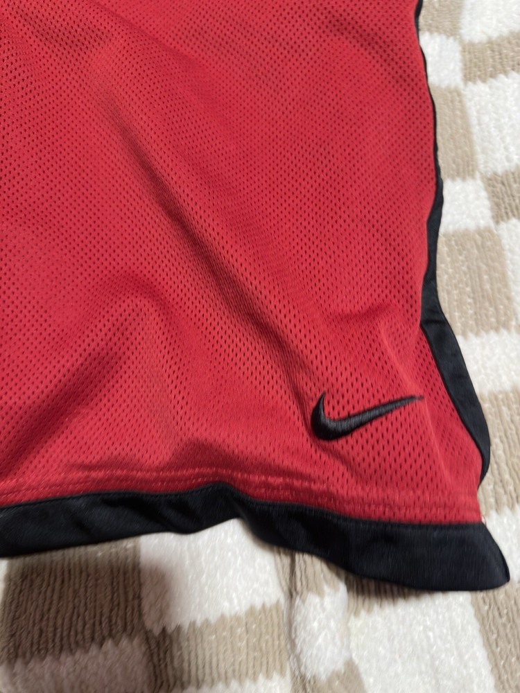 Nike Mens Basketball Shorts Mesh Red