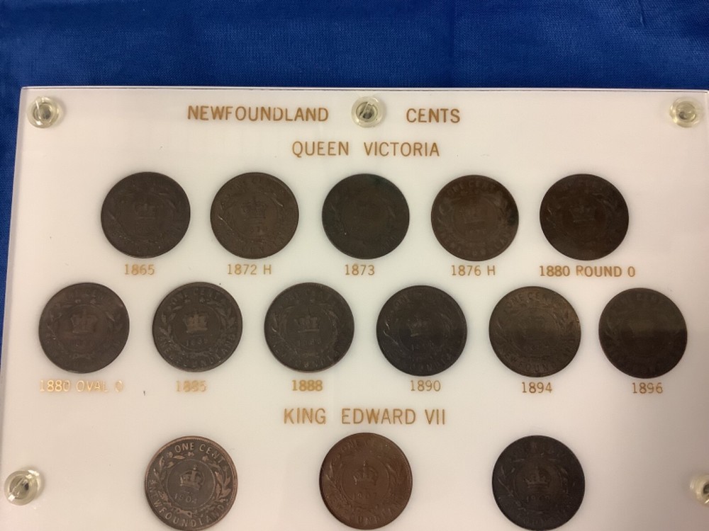 1865-1947 Newfoundland Large Cent Complete Set!