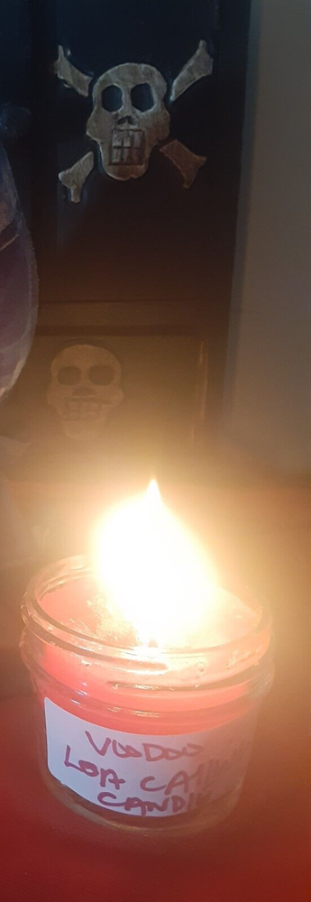 Loa Voodoo Vodou Calling And Communication Haunted Red Candle