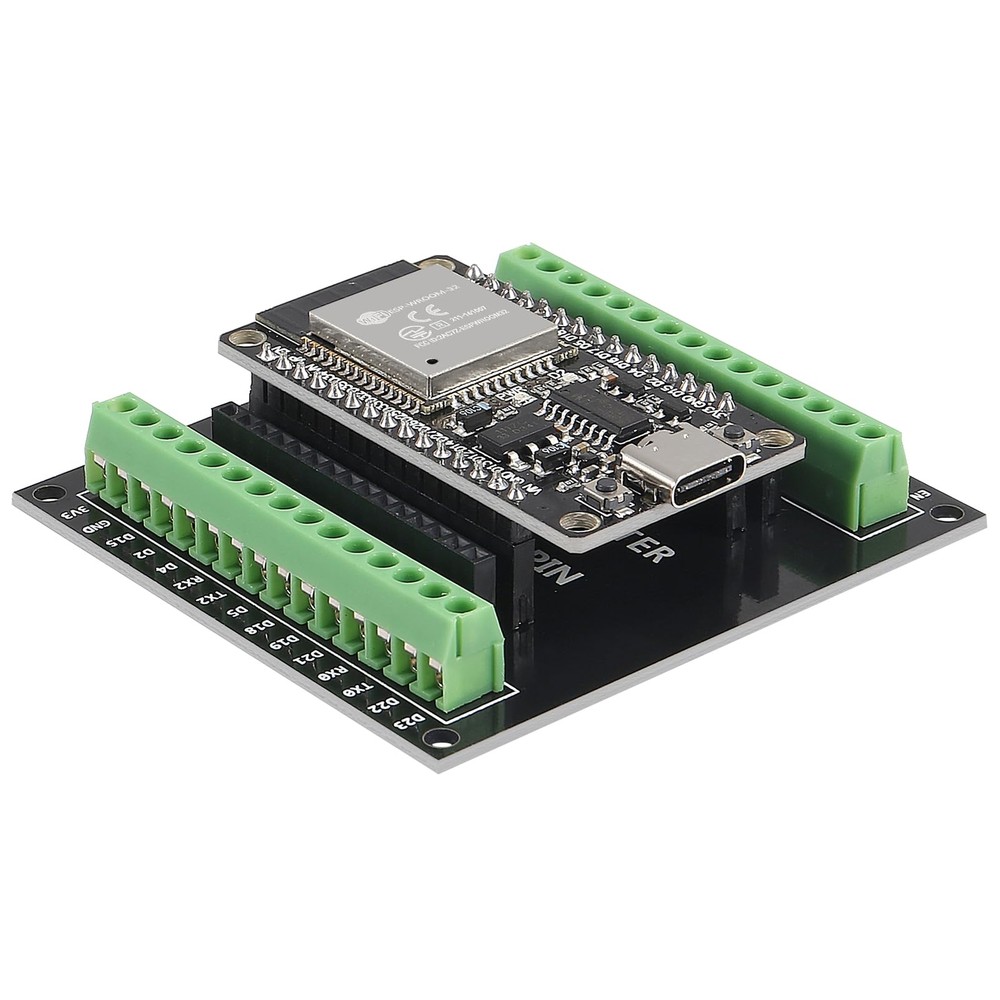 2 Pack ESP32 Development Boards CP2102 WiFi Bluetooth Dual Core with GPIO Board