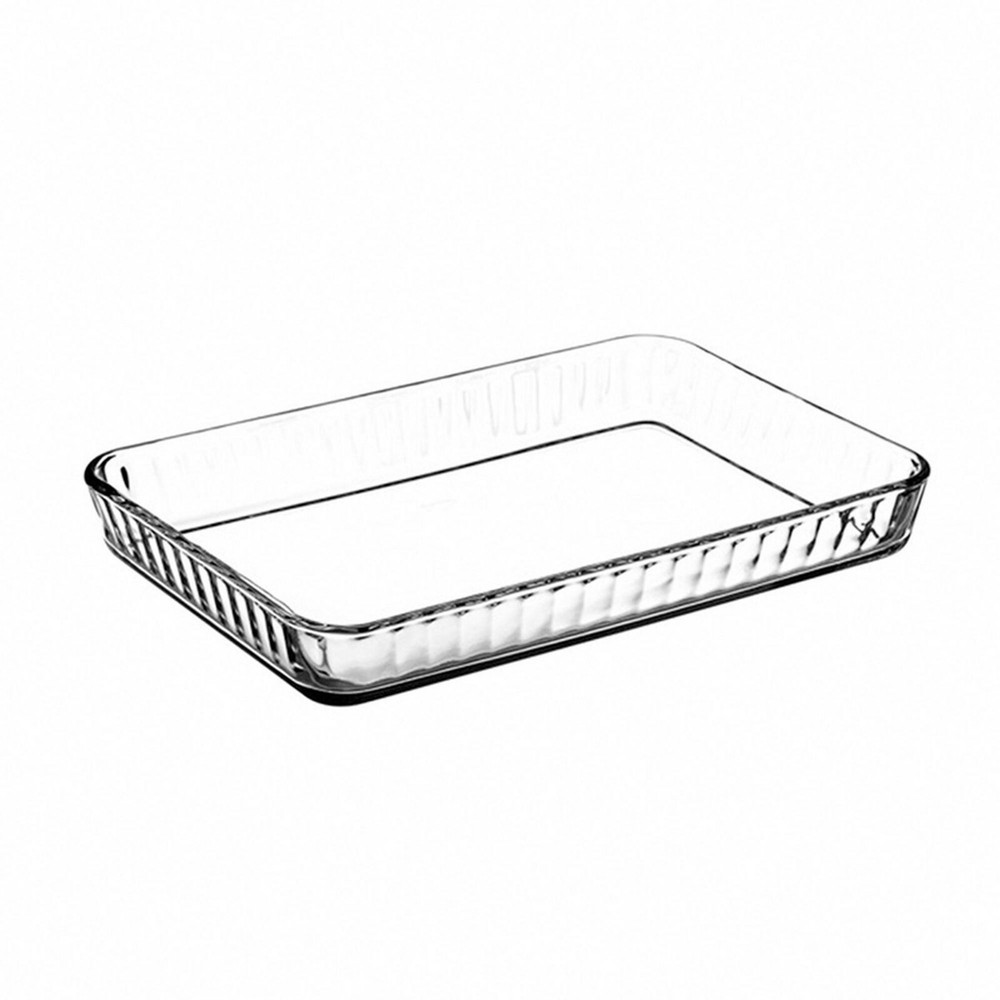 Glass Baking Dish for Oven, Rectangular Glass Casserole Dish, Bakeware, 126 Oz