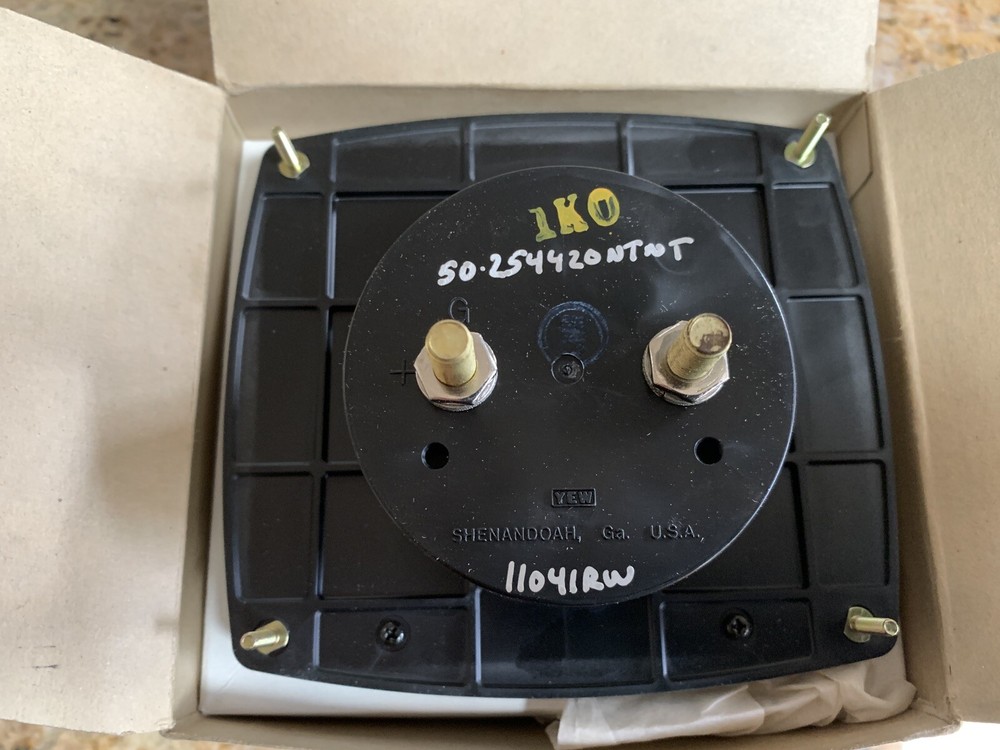 Yokogawa Panel Meter 0-50VDC 50-254420NTNT