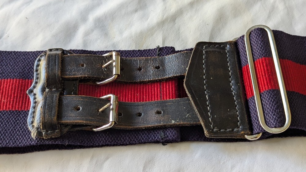 Original British Army Grenadier Guards Stable Belt Size Medium