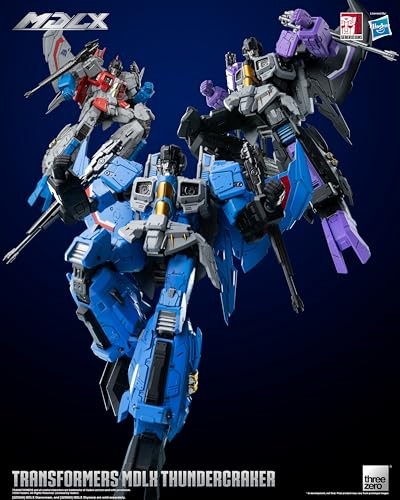 Transformers MDLX Thundercracker Action Figure 7.8 inches, Multicolor