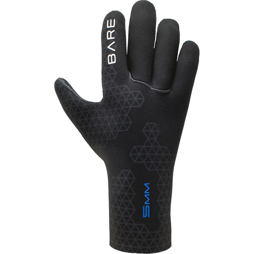 Bare 5mm S-Flex Gloves Black