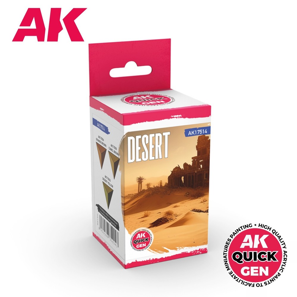 AK Interactive: Desert - QUICK GEN Set - AK17514