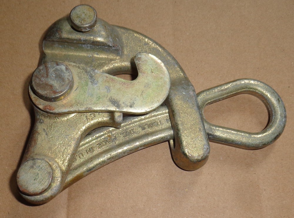 Klein Tools 1604-20L 5000 Lb .25" to .50" Pulling Grip Cable Wire Puller