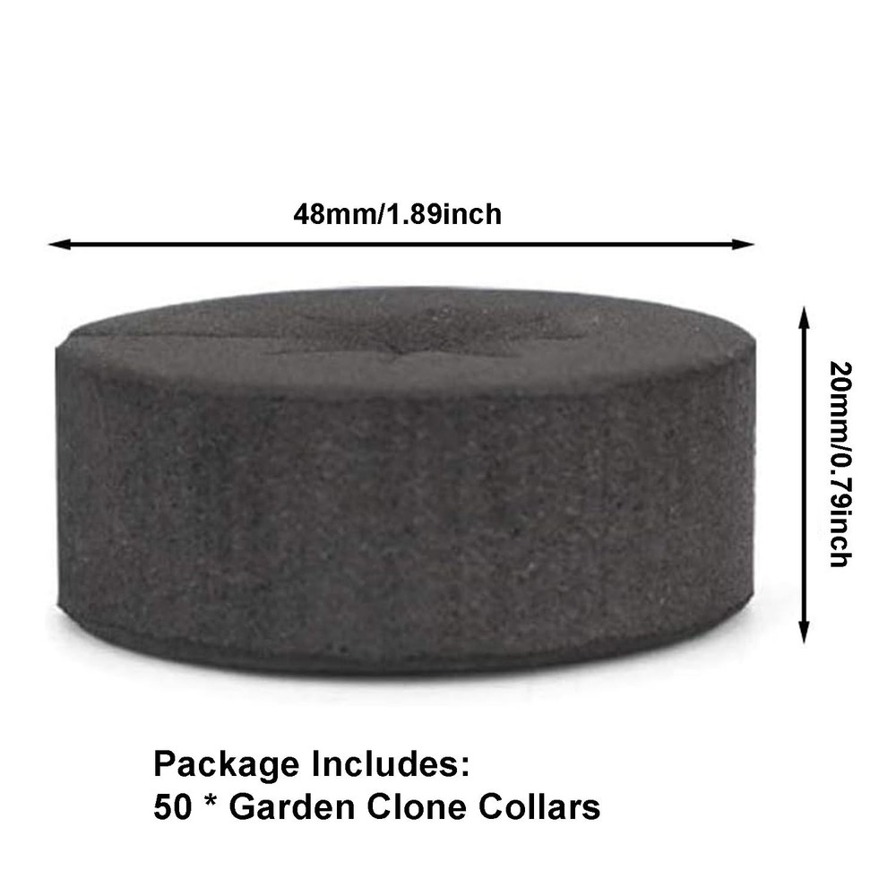 50 Pack Cloning Collars Inserts Premium Grade Foam, DIY Foam Cloner Inserts, ...