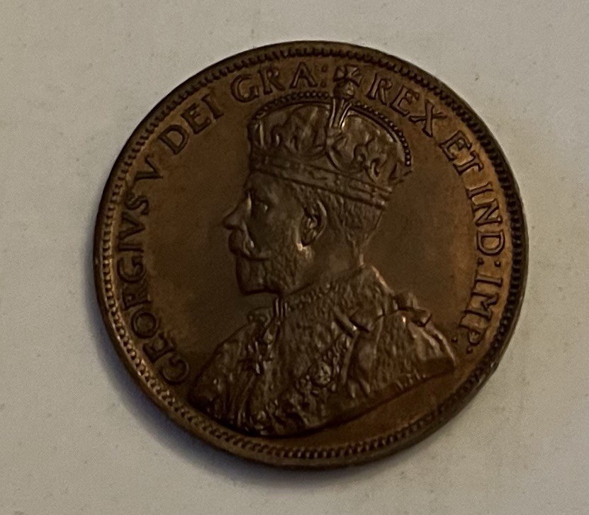1915 Canada Large Cent - BU Red Brown