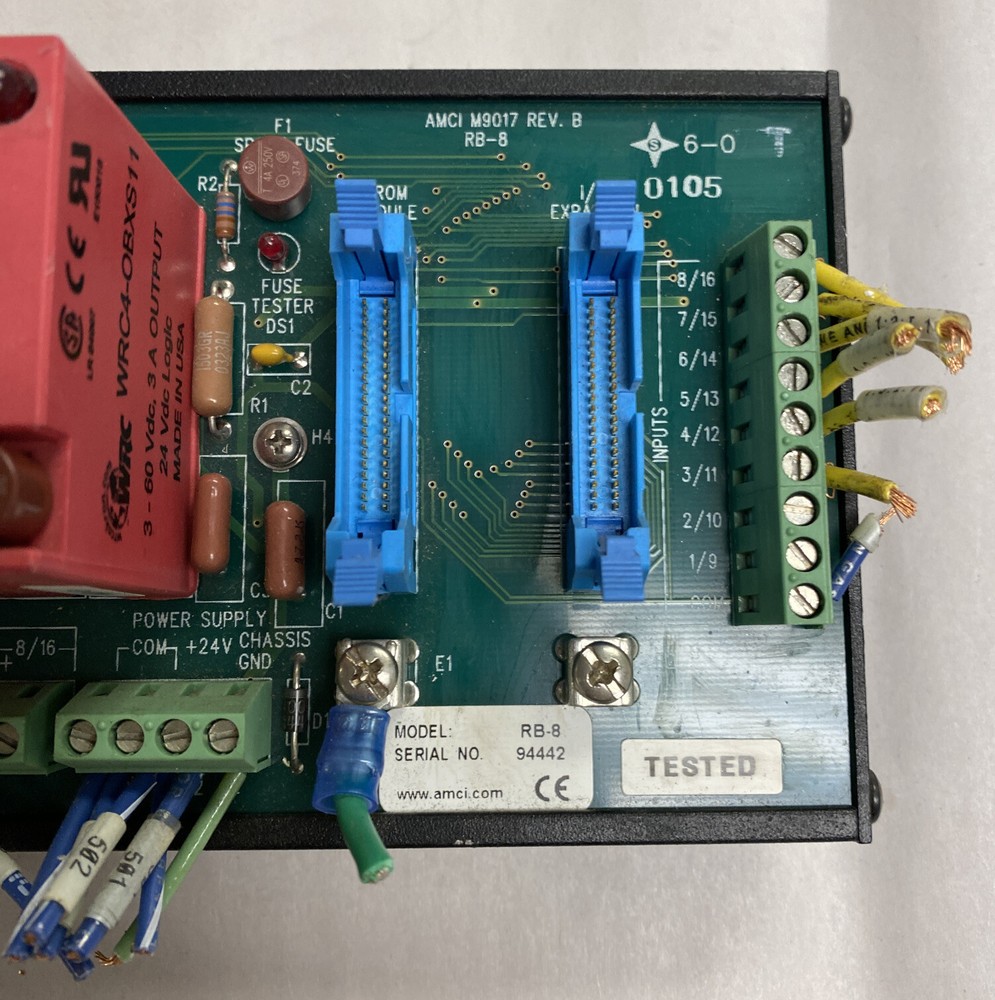 AMC,RB-8,I/O RACK SYSTEM