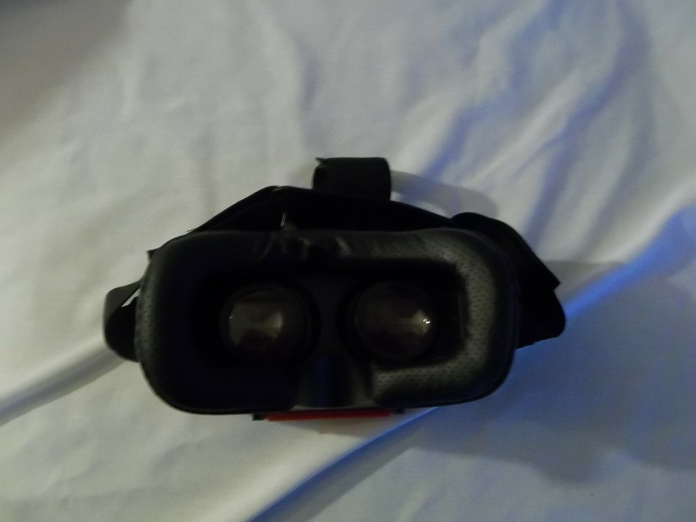 3D Virtual Reality VR Box Goggles- Red for Android iPhone Smartphone-Bin J