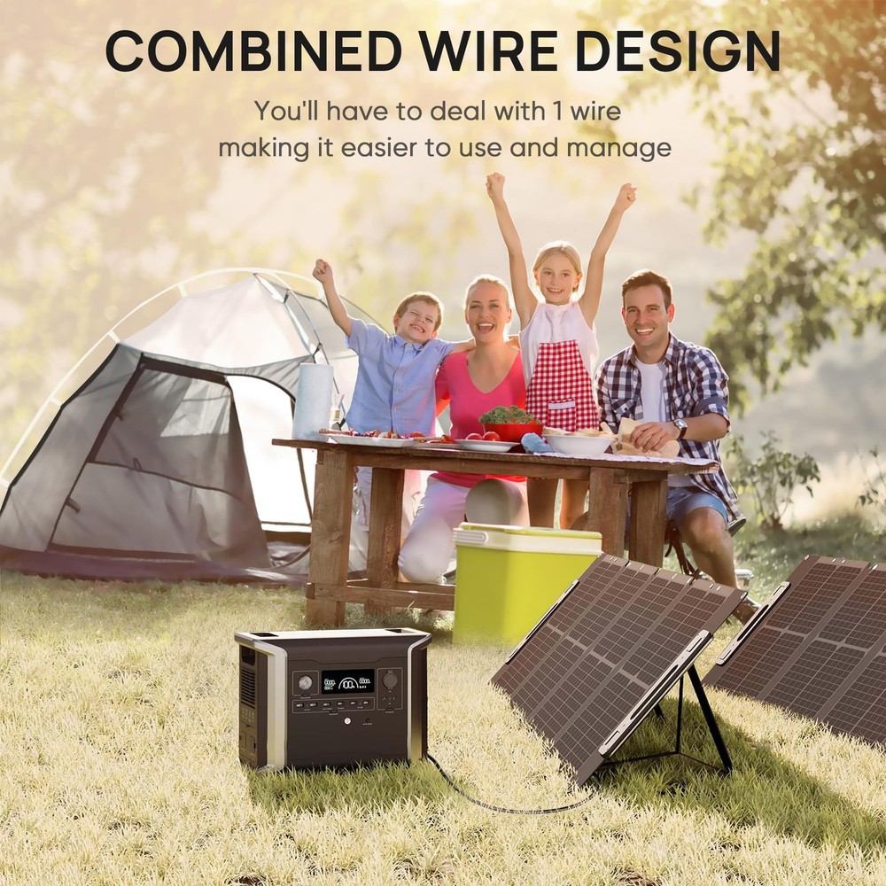 10AWG-10ft Advanced Solar to XT60 Charging Cable,Redesign Solar Panel Connect...