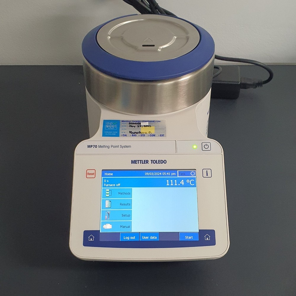METTLER TOLEDO MP70 Melting point determination
