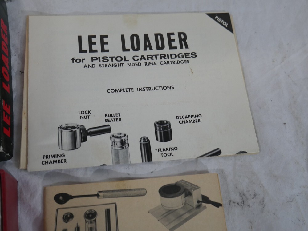 Classic Lee Loader 44 Magnum Hand Gun Loading/Reloading Die Set rem mag