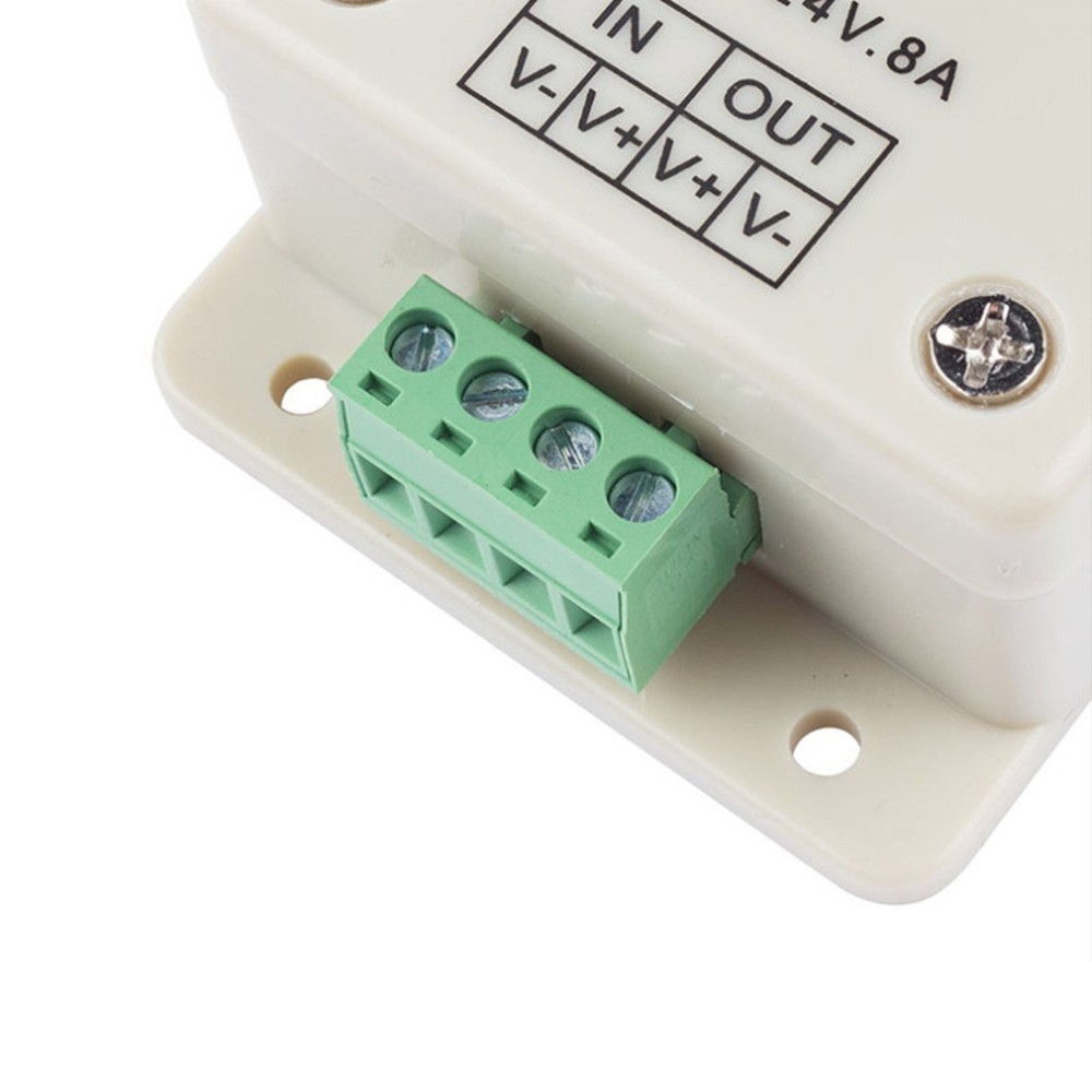 DC 12V 24V LED Dimmer Switch 8A Brightness Controller For LED Strip Light Lamp D