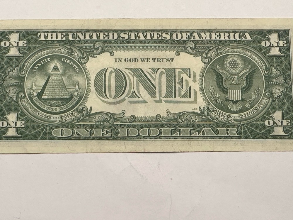 1957 Silver Certificate Blue Seal **** (4) 1’s ****