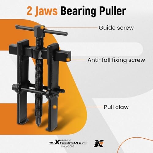 2 Jaw Bearing Puller 2'' 3'' 4'' 6'', Adjustable Two Jaws Bearing 2 Jaws