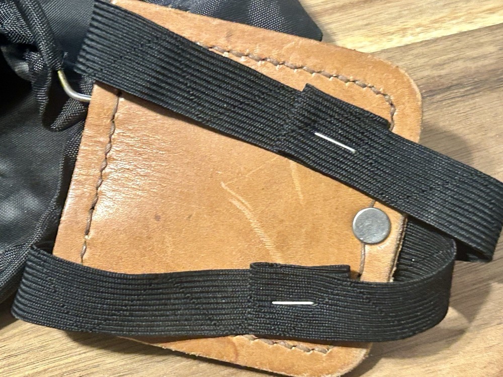 Shell Catcher For Pistol Leather