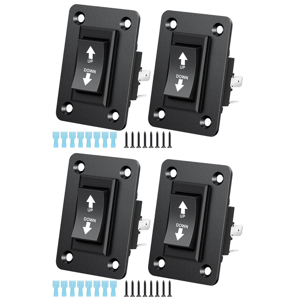 30A DPDT Momentary Reverse Switch Up Down Polarity Reverse Switch for Trailer 4x