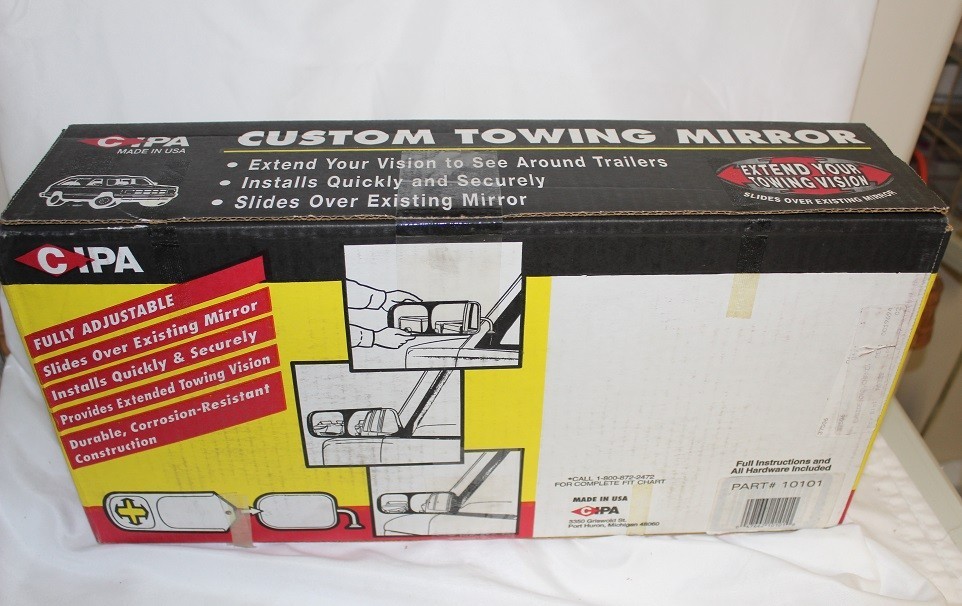 CIPA Driver's Side Towing Mirror #10101