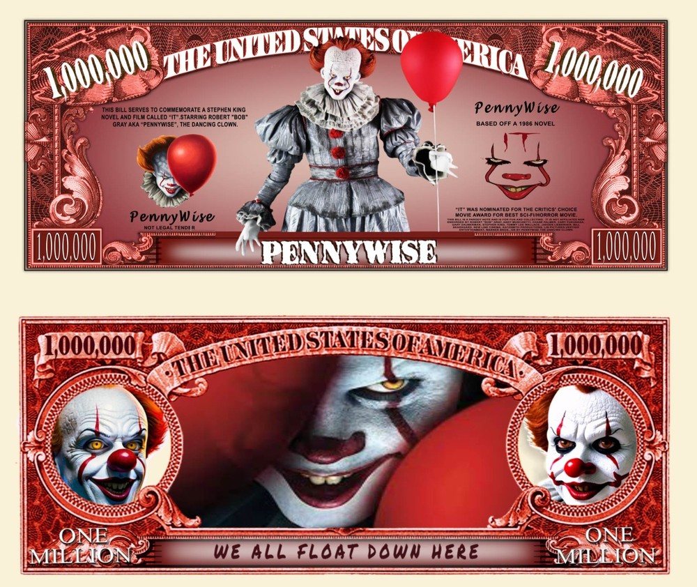 OUR PENNYWISE NOVELTY NOTE (WITH PROTECTIVE SLEEVE)