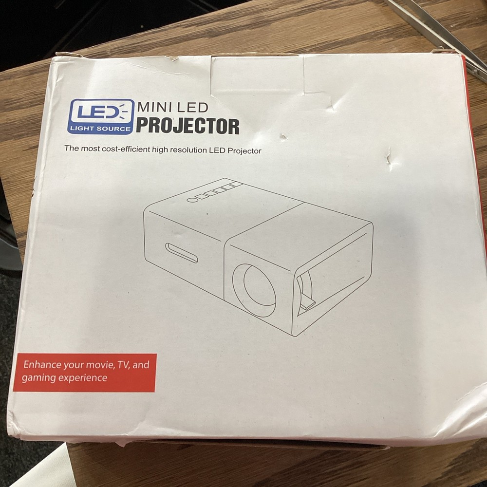 Mini LED Projector. Brand New In The Box. Never Used