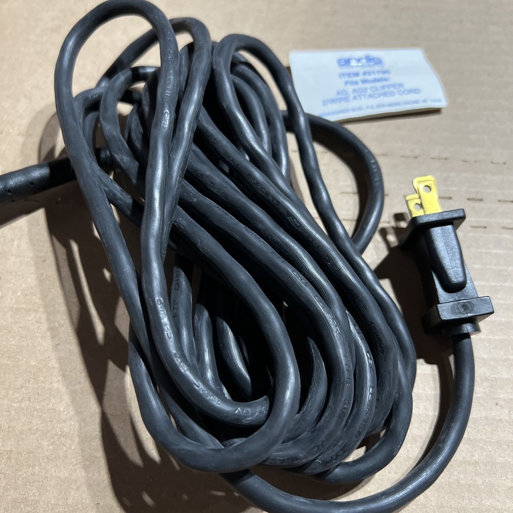 Andis Part Replacement 2 Wire Cord Fits AG, AG2 Model #21790 - Tested