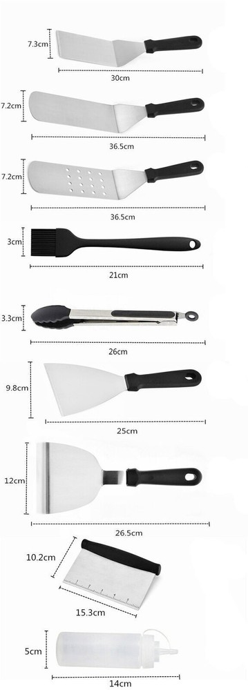 For Blackstone Griddle Accessories Kit Grill Barbecue Tools Set Outdoor Camping