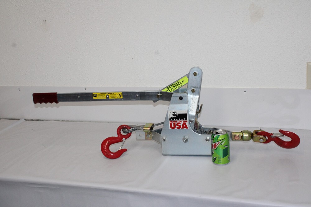 Maasdam Pow'r-Pull Model #6000S 3 Ton Cable Puller - Come Along - 1A1