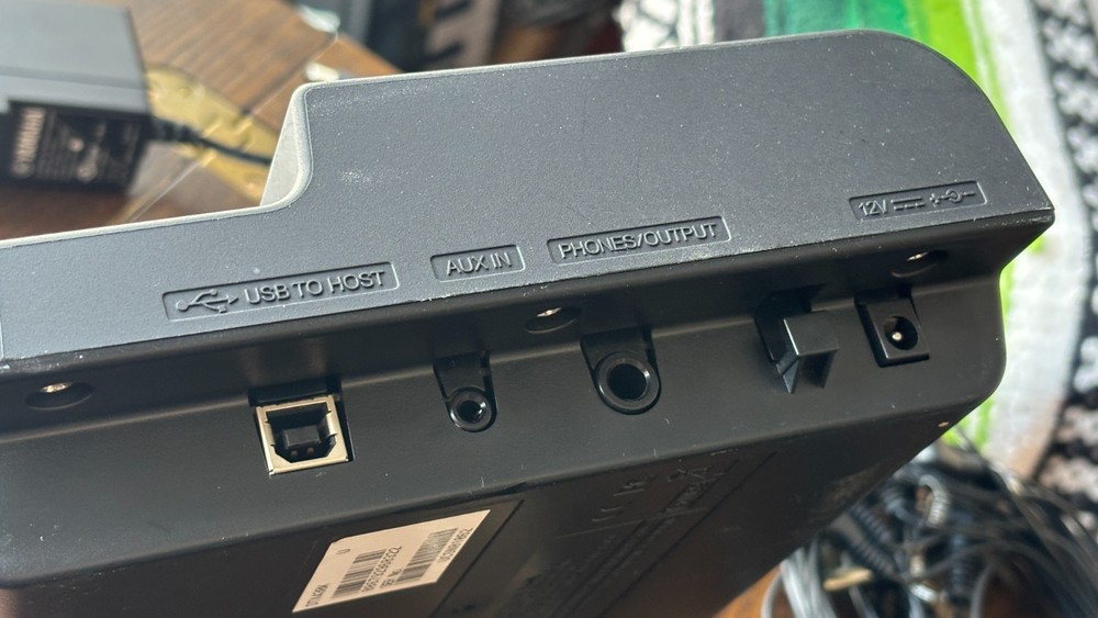 Yamaha DTX430K Electronic Drum Controller Module + Power Supply & Patch Cables