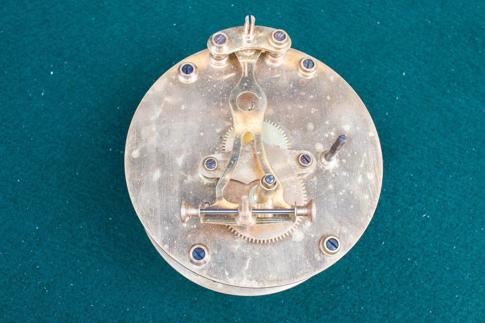 Seth Thomas Regulator # 1 Extra Round Terry Movement Weight Driven Wall Clock