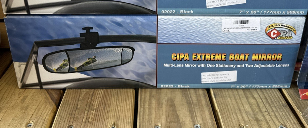 Cipa Extreme Boat Mirror 7"x20"