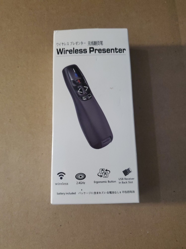 Logitech R400 Laser Presentation Remote - Black