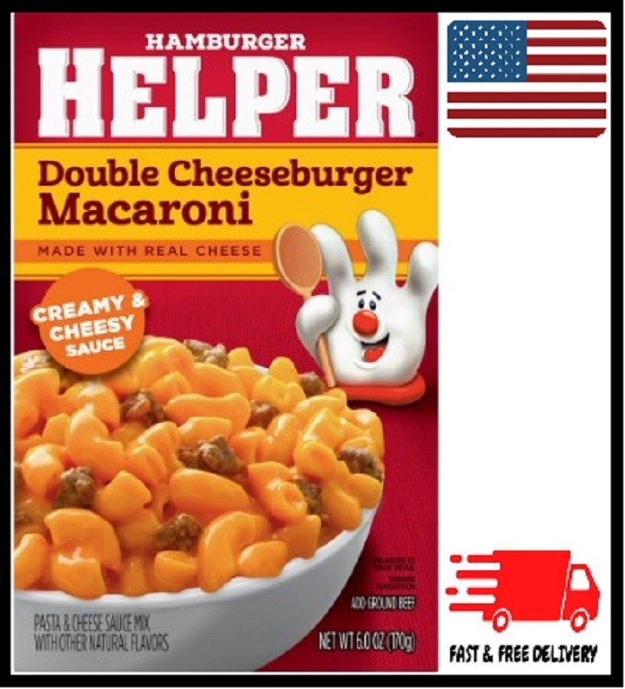 Hamburger Helper Cheeseburger Macaroni, 6.6 oz Box