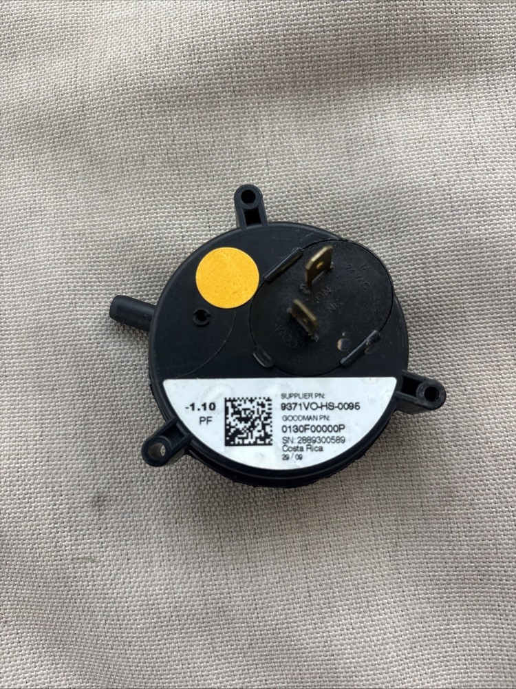 Goodman 0130F00000 Air Pressure Switch