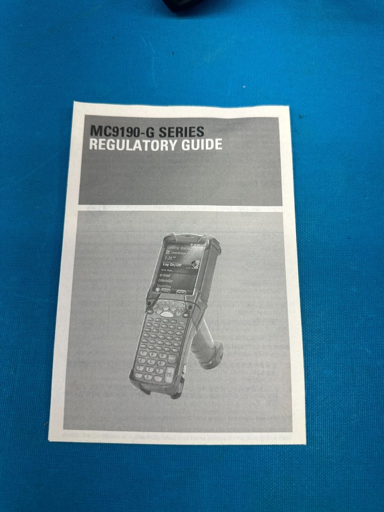 Symbol MC9190 Mobile Computer Laser Barcode Scanner MC9190-GA0SWEYA6WR
