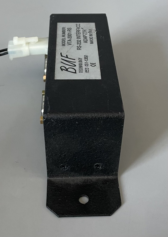 Untested — BUF Technology Interface Adapter VTA-2001-RS RS-232 — See Description