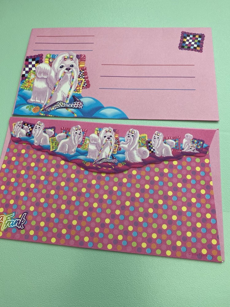 Vintage Lisa Frank Envelope
