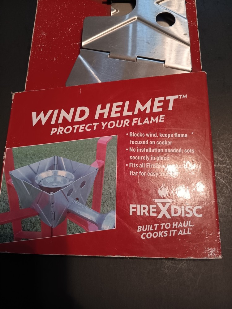 Stainless Steel Fire Disc Wind Helmet (Protect Your Flame)