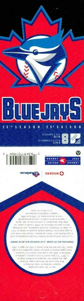 CANADA -2001- TORONTO BLUE JAYS  BOOKLET - VF**
