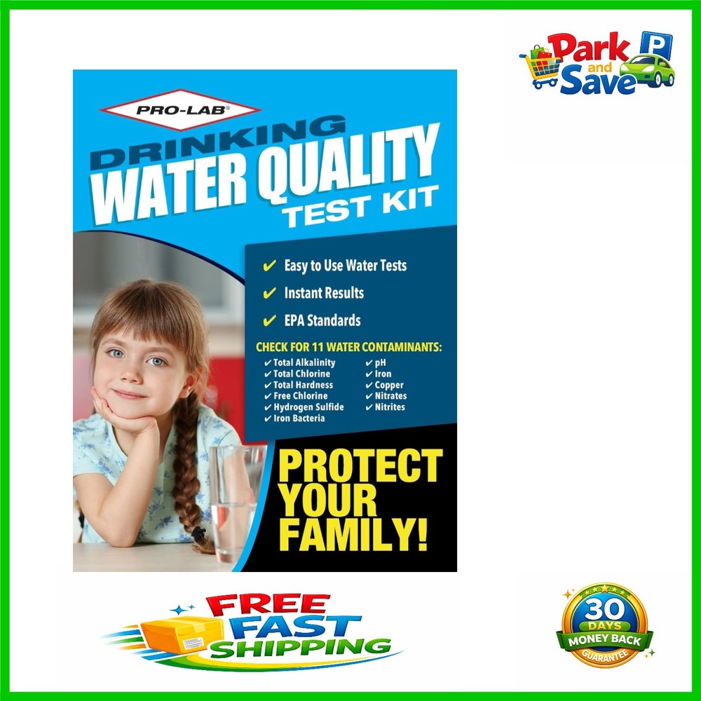 Safe & Effective Water Quality  Kit - Comprehensive Testing Made Simple