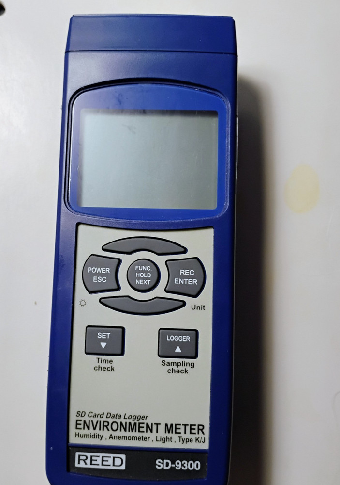 Reed Instruments SD-9300 Data Logging Environmental Meter-Untested