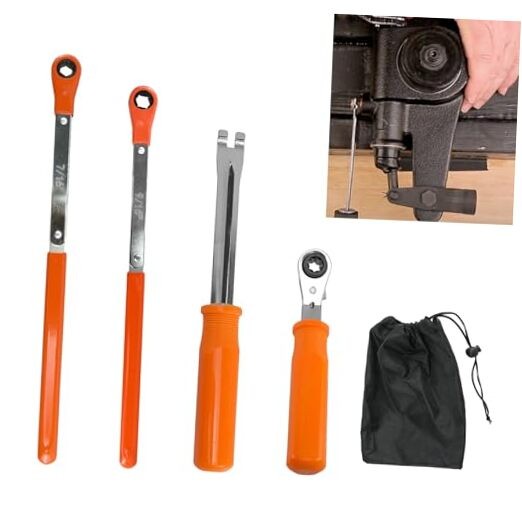 4-Piece Automatic Slack Adjuster Tool Set – Wrenchs + Slack adjuster tools
