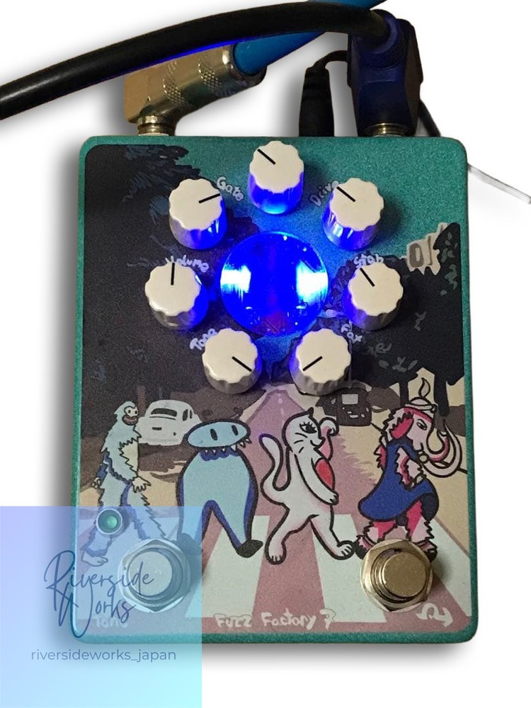Fuzz Factory 7 Copy Guitar Effects Pedal