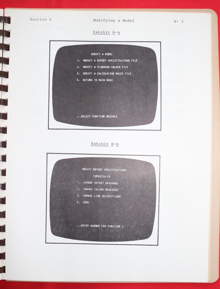 VINTAGE “DESKTOP PLAN” SOFTWARE FOR THE APPLE II COMPUTER, 1979