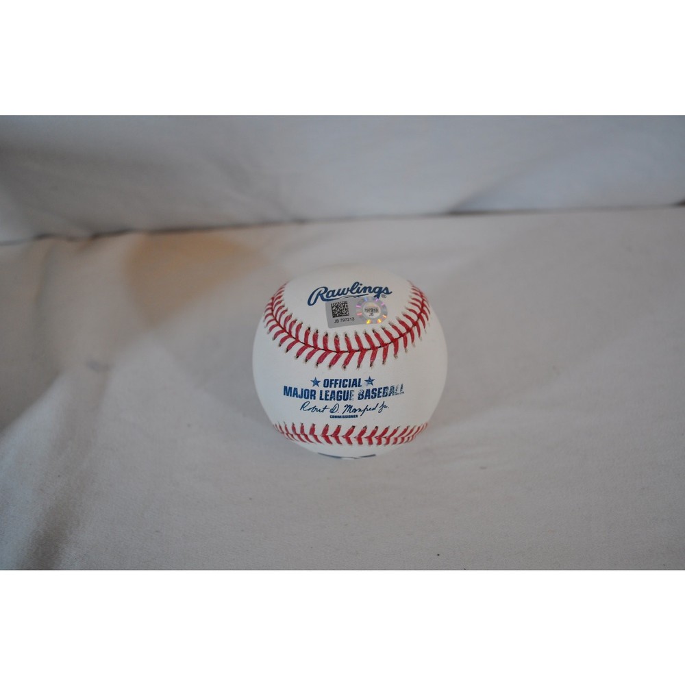 Michael Saunders Autographed Baseball MLB Authenticated JB797213